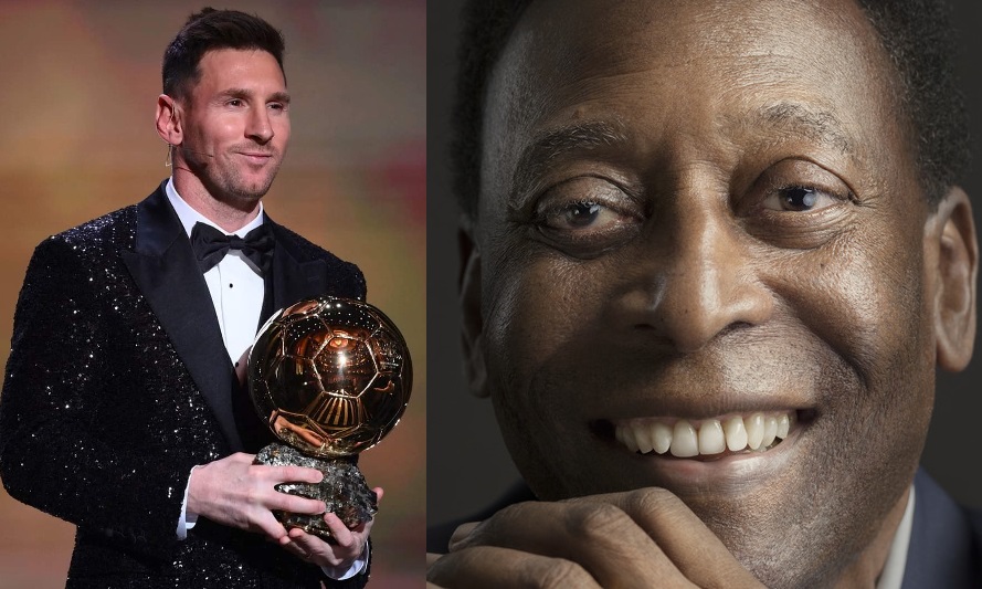 Pelé defendió a Messi tras ganar su séptimo Balón de Oro