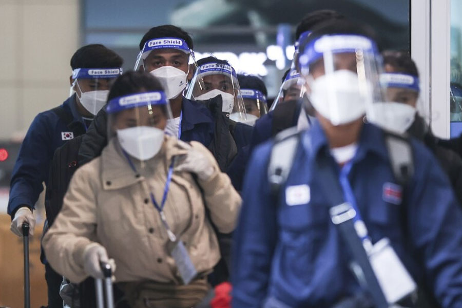 Corea del Sur reporta cinco casos de variante Ómicron