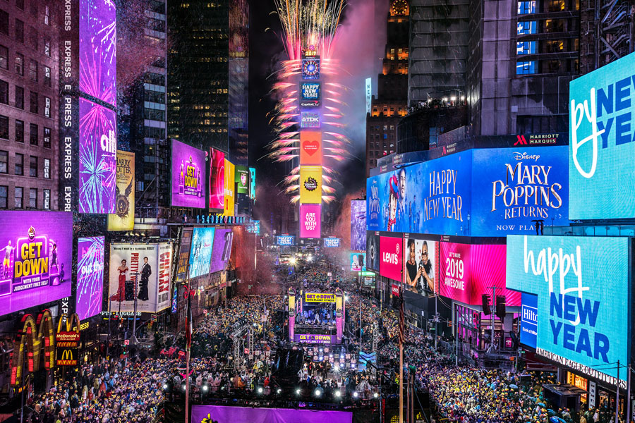 NY se niega a cancelar la celebración en Times Square