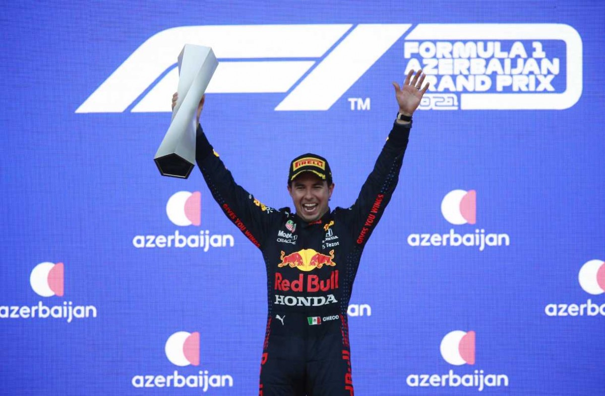‘Checo’ Pérez conquista el GP de Azerbaiyán