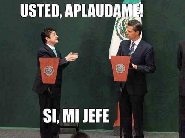 El Presidente Enrique Peña Nieto encuentra quien sí le apluede… #YoSeQueNoAplauden