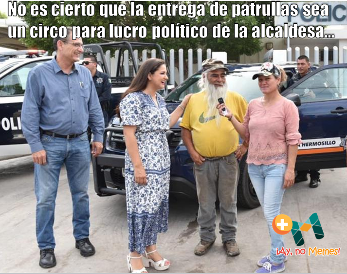 La alcaldesa Célida López mantiene una maratónica entrega de patrullas
