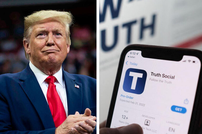 Trump publica por primera vez en Truth Social