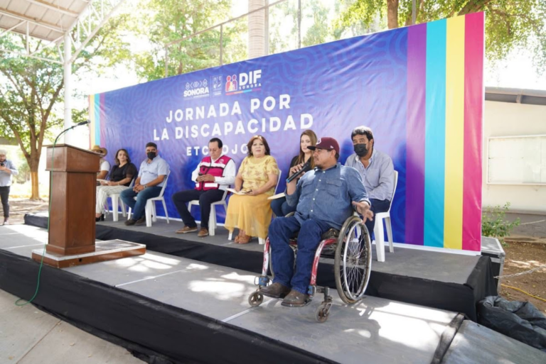 Lleva DIF Sonora a Etchojoa Jornada por la Discapacidad y programa Desayunos Escolares