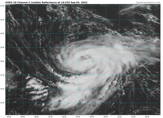 Se forma tormenta tropical Danielle en el Atlántico