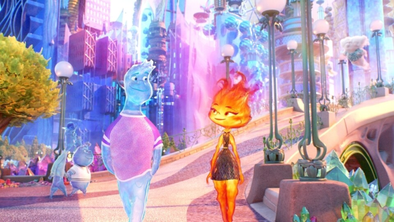 Pixar exhibe a los ‘Elementos’ desde la animación