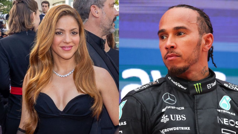 Reportan que Shakira y Lewis Hamilton estuvieron de fiesta en Londres