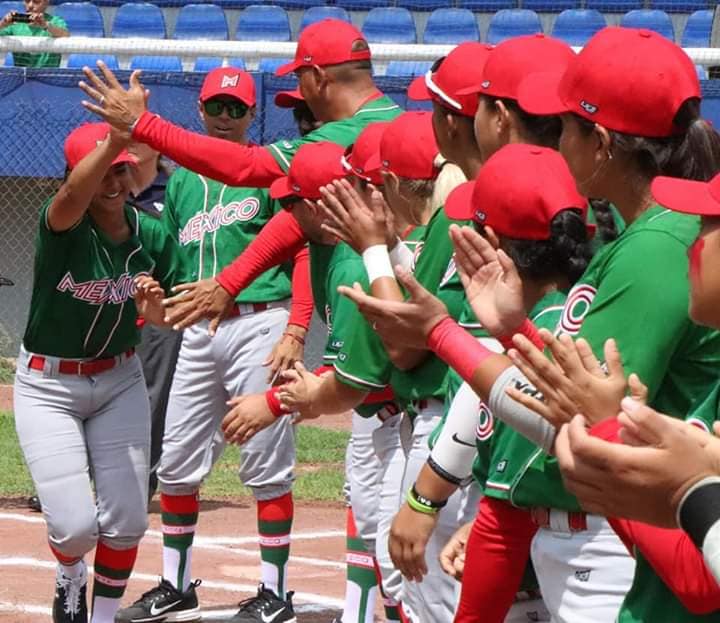 Primer triunfo de la selección de beisbol femenil mexicana en la Copa del mundo 2023